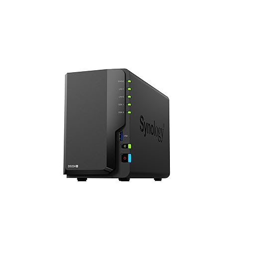NAS Synology Desktop 2 Baias - DS224+, sem discos