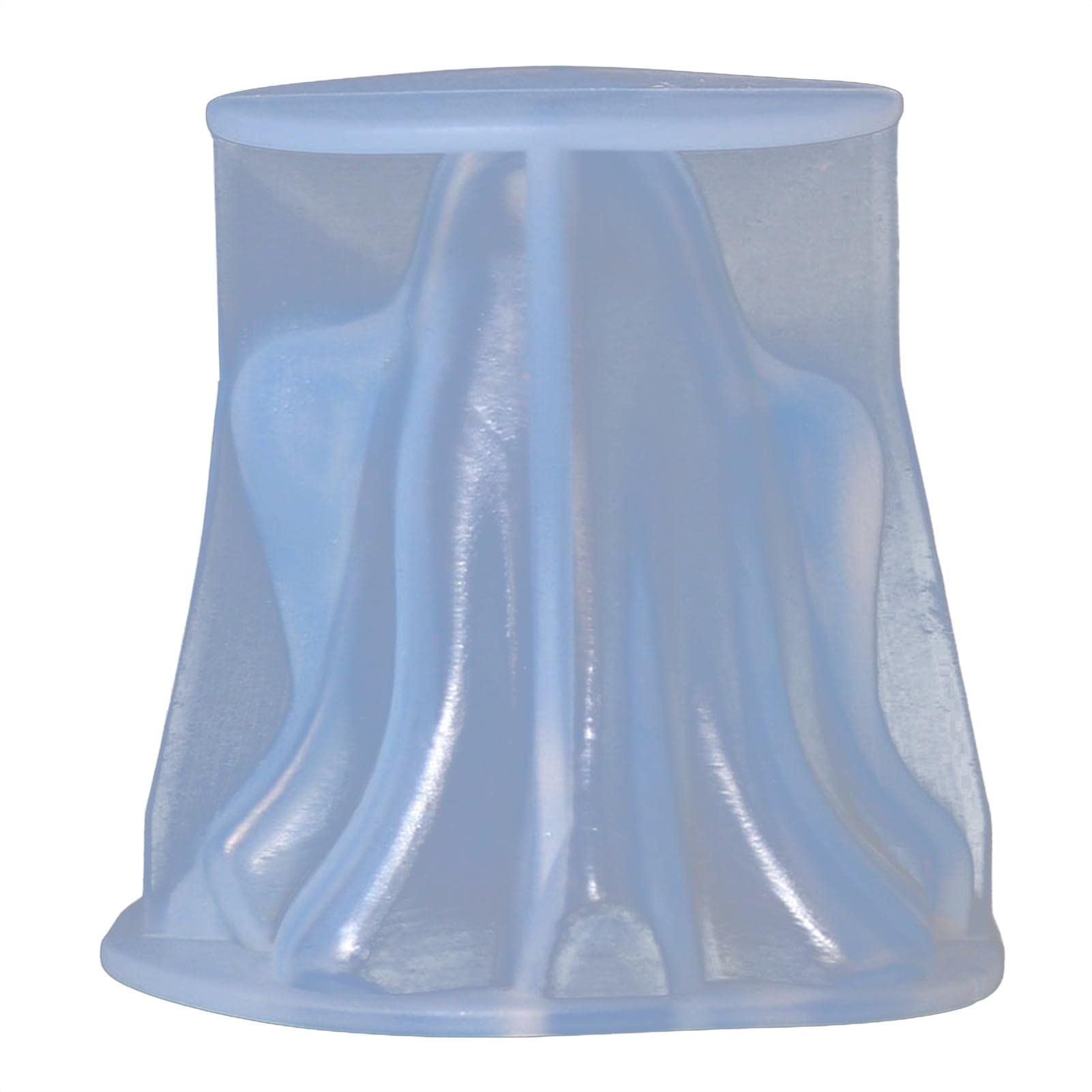 Molde de vela fantasma Molde de silicona fantasma 3D Molde de silicona de vela para moldes de fantasma de cera para resina Moldes de vela de resina con forma de fantasma de Halloween Gran regalo hecho