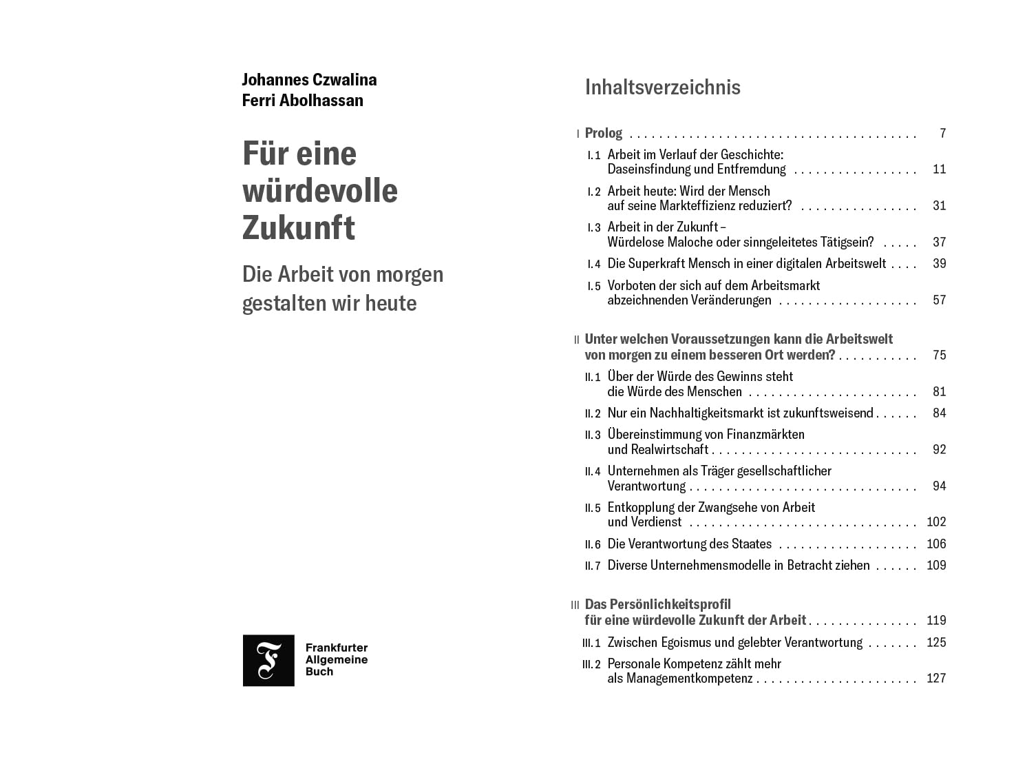 Für eine würdevolle Zukunft: Die Arbeit von morgen gestalten wir heute