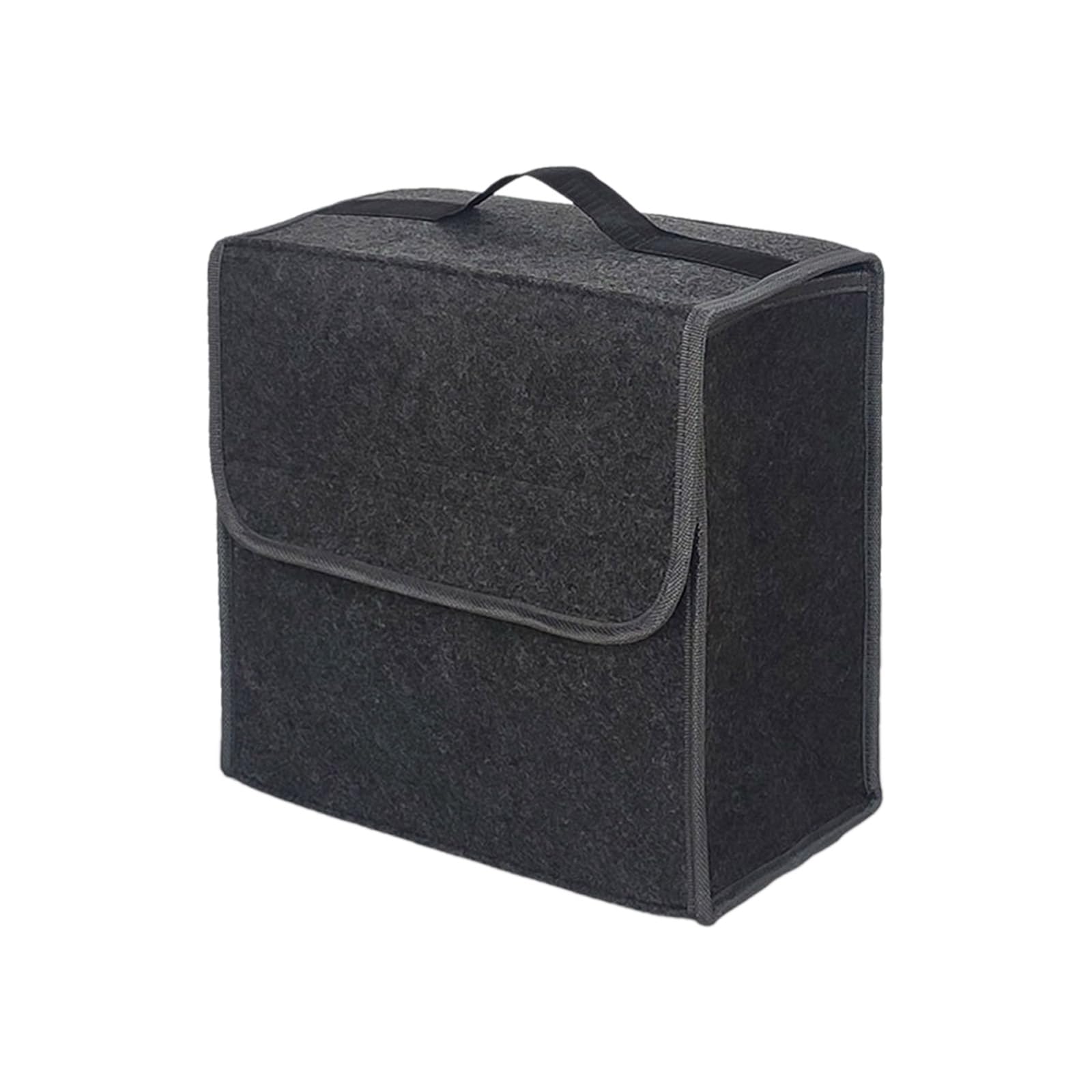 Obotsnoi Auto Organization Toolbag Efficient Car Boot Organize Large Car Trunk Organize Felt Vehicle Storage Bag with Pockets Trunk Storage Bag