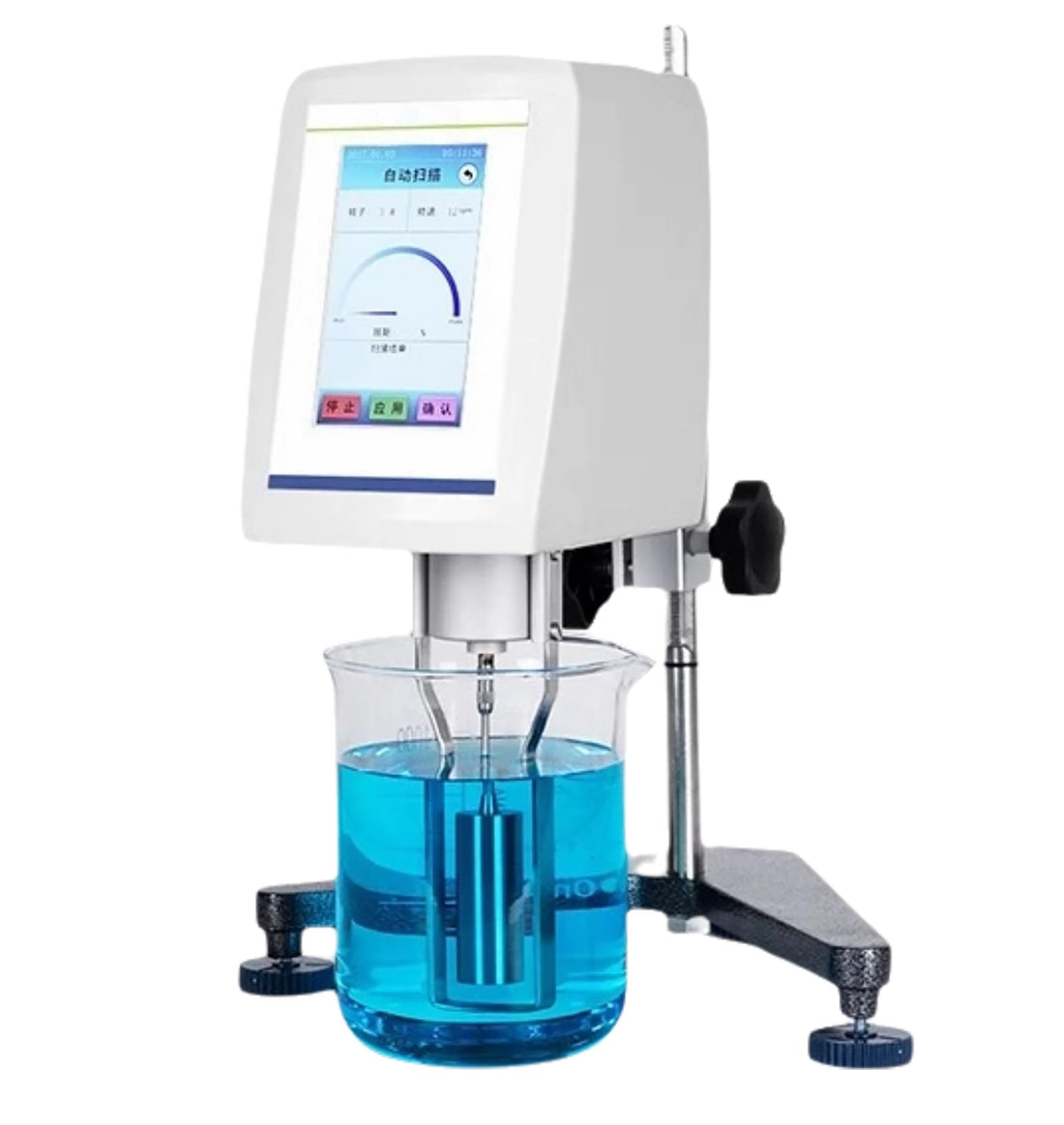 FXNFXLA Touch screen Digital Rotational Viscometer, Portable Paint Viscosity Meter, LCD Display Lab Rotary Viscometer, for Liquids, Paints, Coatings, Inks, Adhesives LC NDJ 8T