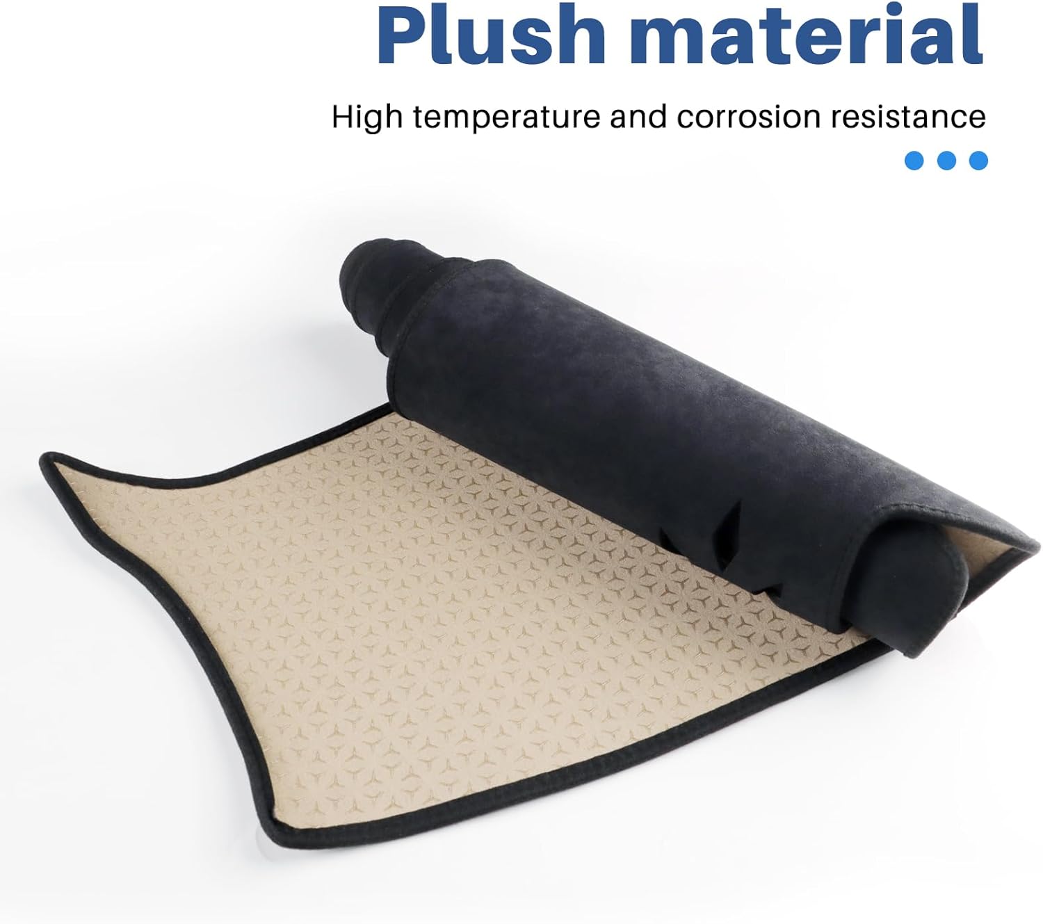 KUNGKIC Dash Cover Custom for Hyundai Tucson 2025 2026 Interior Dashboard Pad Carpet Mat Flannel Sunshield Protector Pad Accessories Non-Slip Black (Flannel)