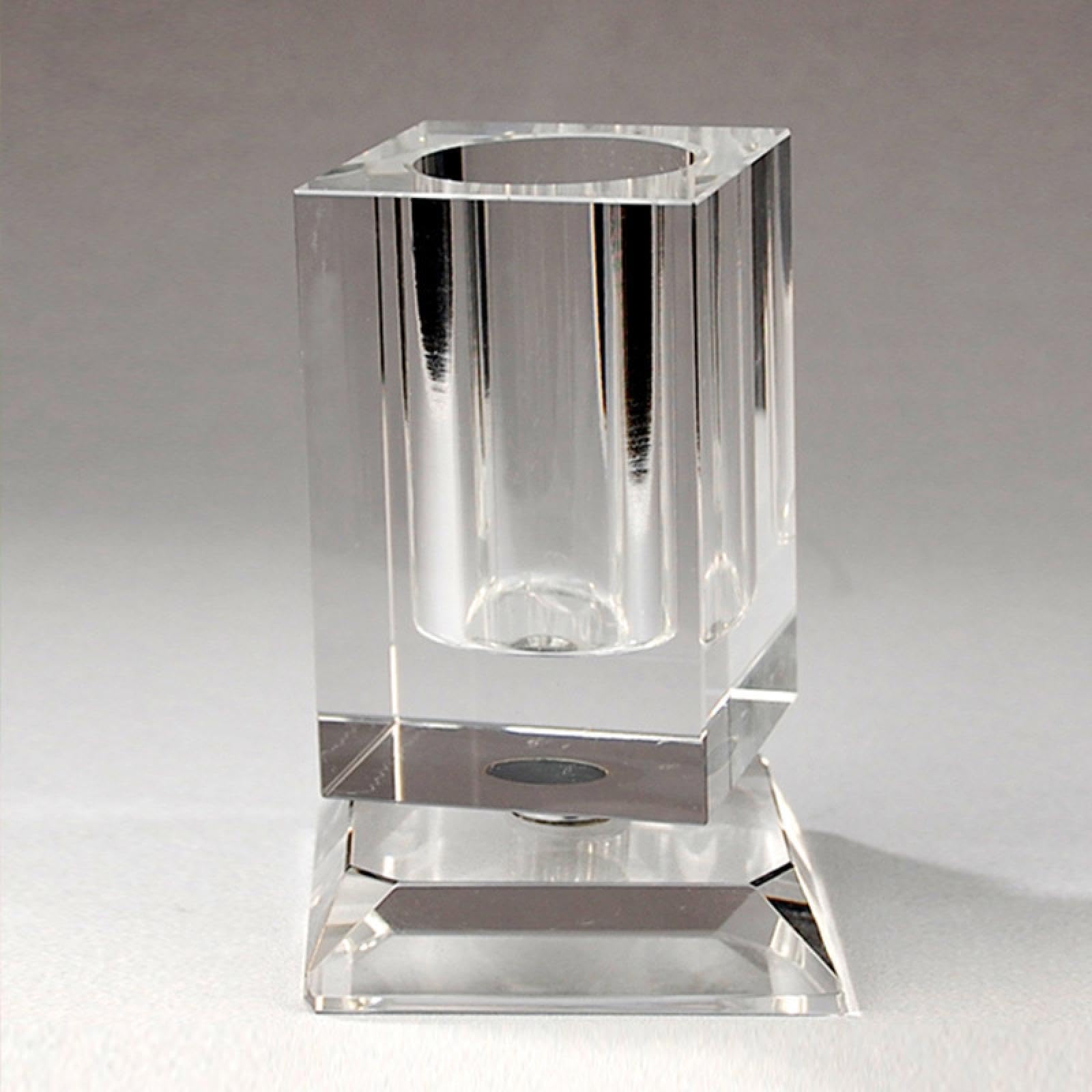 Regalo per insegnanti, regalo per la festa degli insegnanti, portapenne creativo di alta qualità, pratico portapenne rotante in cristallo, souvenir, forniture per ufficio, artigianato