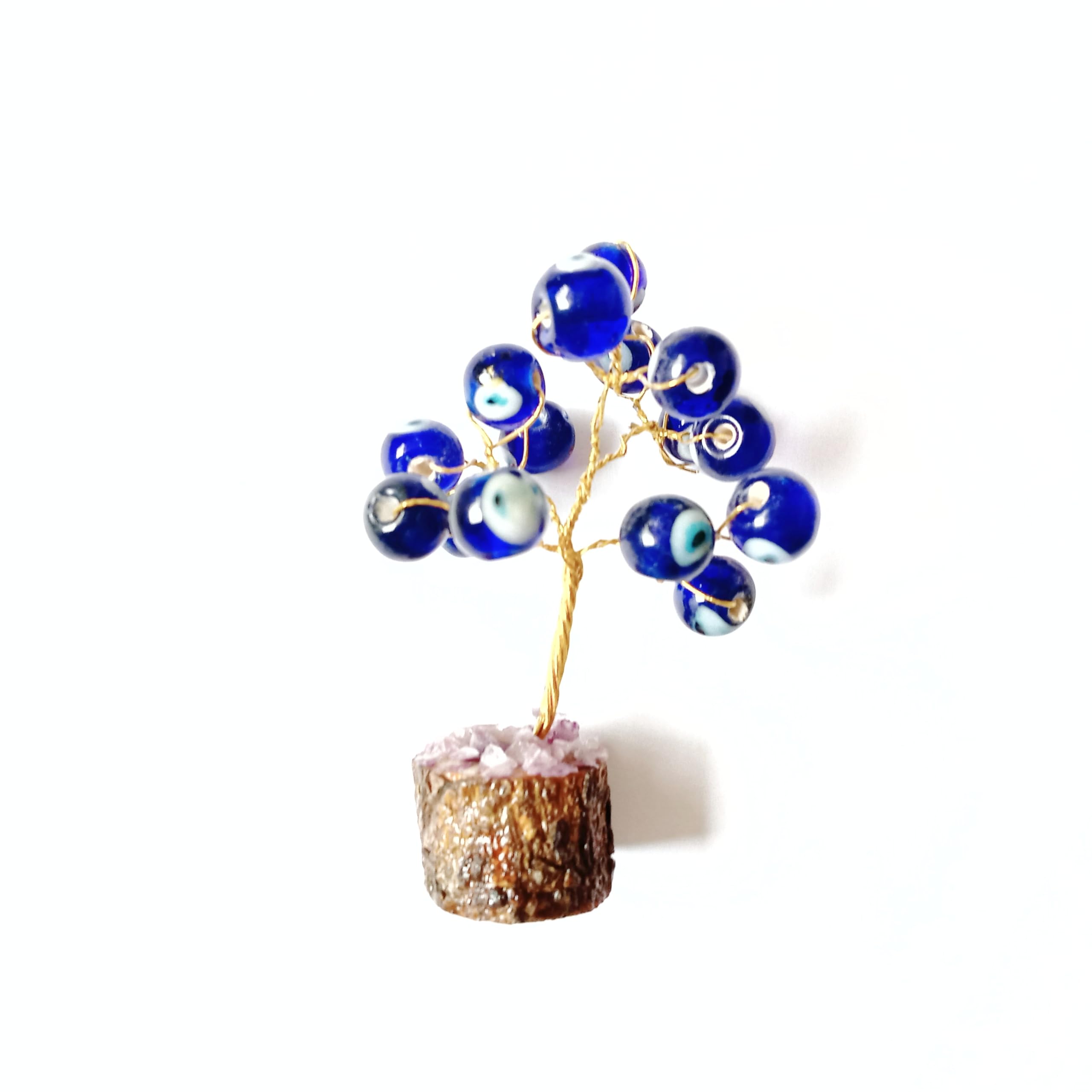 Crystal For Me Natural Crystal Tree for Positive Energy - Crystals & Healing Stones Home Decorations for Living Room, 15 Beads, 25gm (Evileye Tree) (B0D4JXSZ2R) Amazon Price History, Amazon Price Tracker