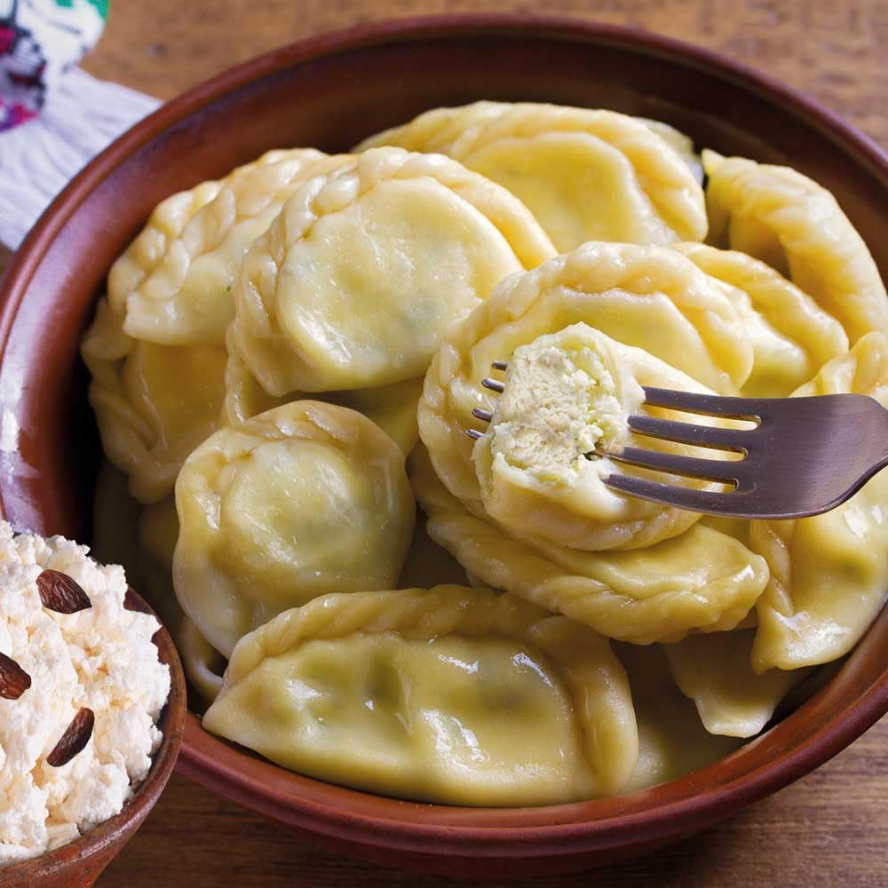 BARIN 6tlg. PROBIER SET 2 Osteuropäische Spezialitäten Tschebureki Kotlety Wareniki Syrniki Tiefgekühlte Handgemachte Fertiggerichte 3310g