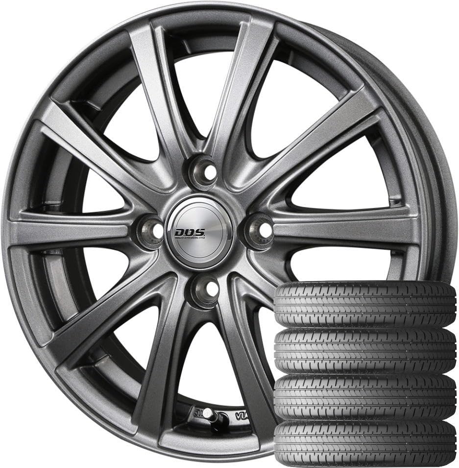 Amazon | 【軽自動車】D,O,S SE-10R plus (14インチ4.5J) メタリック