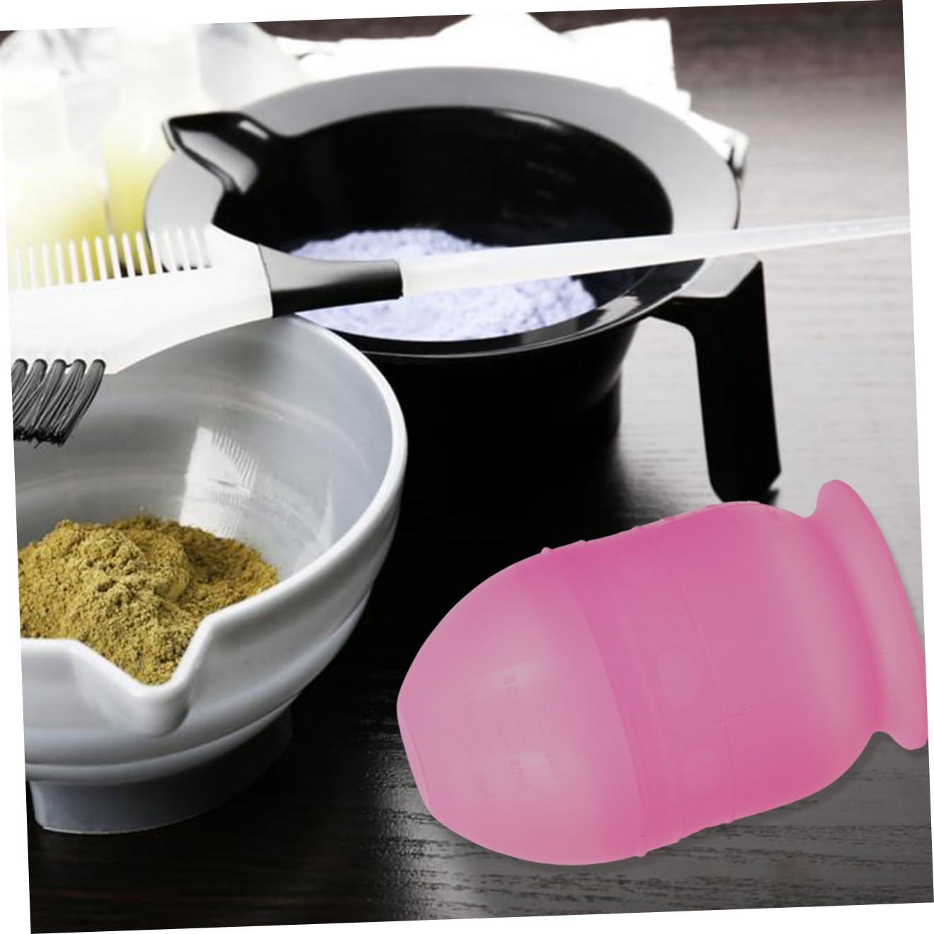 MAGICLULU Ciotola Per La Tinta 6 Pcs Tazza Di Tonificazione Dei Ciotole Per Il Dei Tazza Per La Colorazione Dei Per La Dei Agitazione Negozio Di Mixer Tinta Parrucchiere