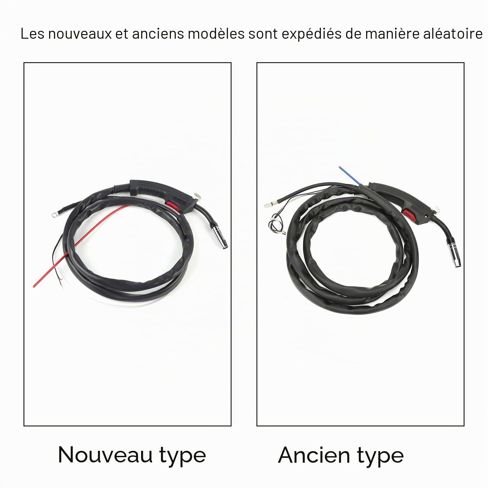 Torche MIG, 2 mètres 160A-200A CO2 protection gaz pistolet machine à souder manuelle pour fil de soudure 0,8-1,2 mm