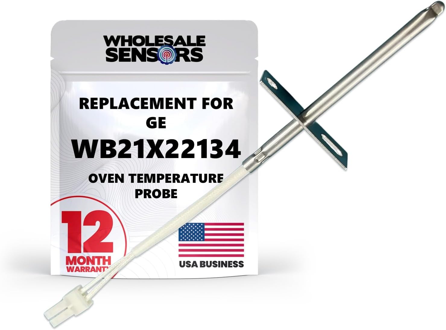 Oven Probe Replacement for WB21X22134 Sensor 12 Month Warranty