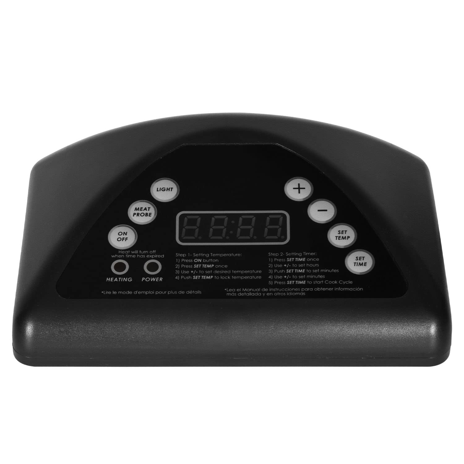 Digital Thermostat Controller Board Replacement Kit for Masterbuilt MB20070211/MB20072614/MB21072618 Series Electric Smoker Top Digital Control Panel