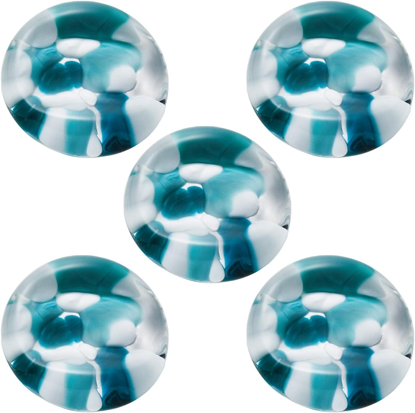 津軽びいどろ Dots Chopsticks Rest, blue (04 Turkish blue)