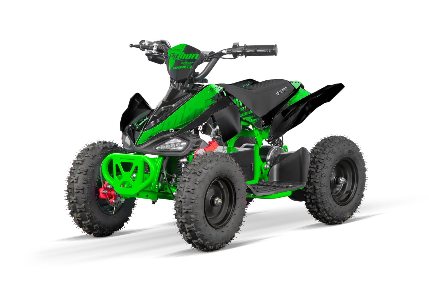 1000W 36V Eco Quad Python 6' Sport, Farbe:Grün