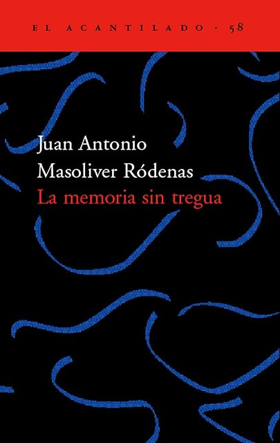 Portada de La memoria sin tregua