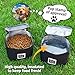 Mobile Dog Gear Pet Food Storage Containers (2 Pack, 15 Cups Each) - Insulated Dog Food Travel Bag & Treat Carrier - Keeps Food Fresh, Portable, Durable, Easy to Clean - Great for Camping & Day Trips