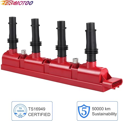 Miniatura 4 de Paquete de 1 bobina de encendido compatible con Chevrolet Buick Cruze Sonic Trax Volt Encore ELR 1.4L 2011-2020 UF669 UF-669 55577898 55579072