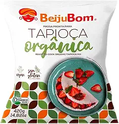 Tapioca Orgânica Sem Glúten Beijubom 420g