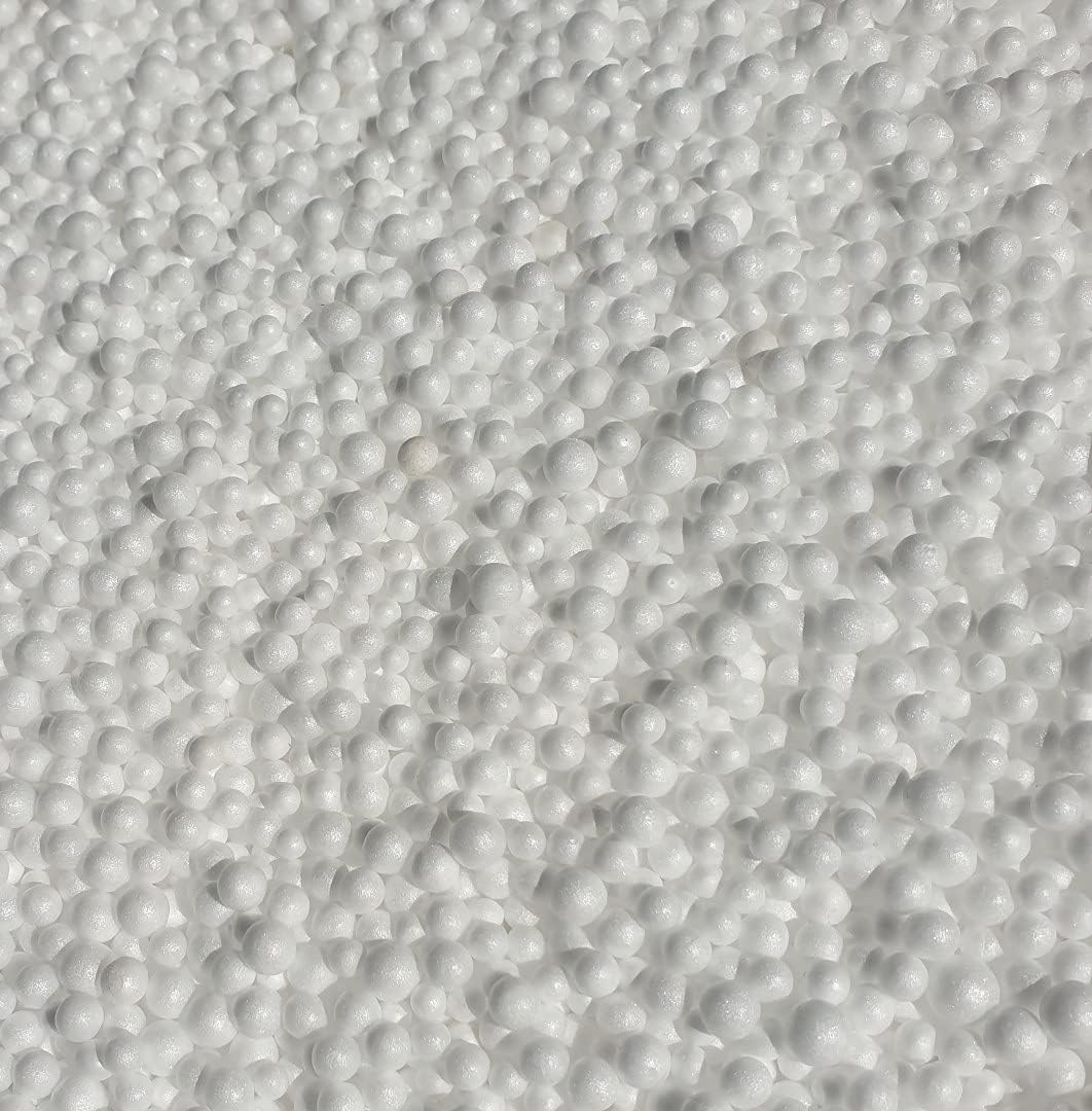 POLYSTYRENE BEAN BAG BEADS FILLING REFILL TOP UP - VARIOUS SIZES (1CF / 28Ltrs)