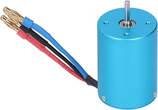 VGEBY RC Motor, 4â€‘Pole Brushless Motor High Torque Low Speed Motor for 1/10 RC Crawler 3650â€‘1500KV Model Car Accessories