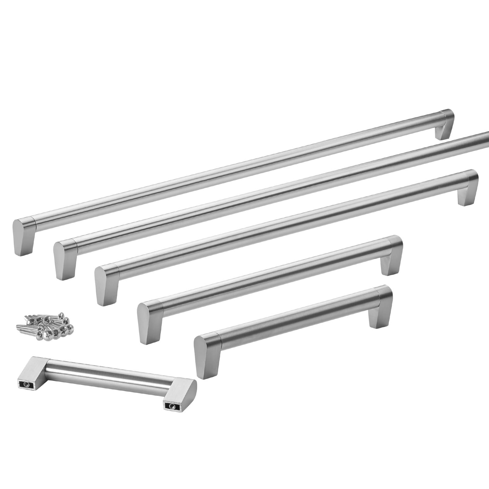 SOTECH 10 x Möbelgriffe SW161 BA 450 mm Edelstahloptik