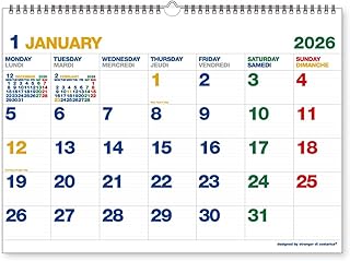 etranger di costarica 2026年 カレンダー 壁掛け A3 ビジブル 297×412mm CLK-A3-01 EDC4723