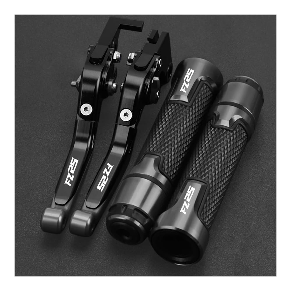 Mlioju E Motorcycl Clutch Lever Motorcycl Folding Adjustabl Brak Clutch Levers Handlebar Grips For Fz-25 Fz25 Fz 25 2023 2022 2021 2020 2019 2018 2017