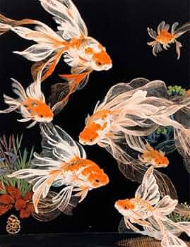 クロスステッチ完成品　魚 クロスステッチ完成品 魚 - メルカリ