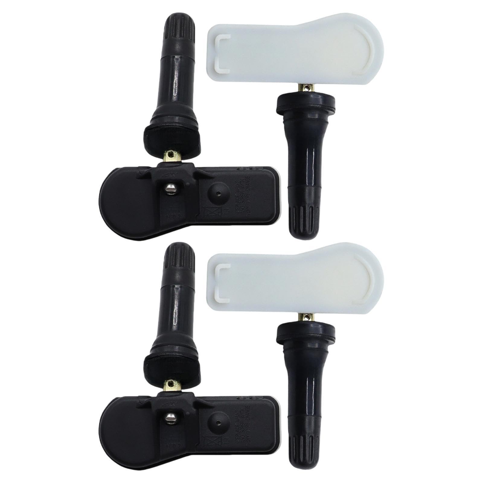 Juego de 4 Sensores de Presión de Neumáticos, Fácil Instalación, Material Metálico, Número de Pieza 9811536380, para Conductores Y Talleres M