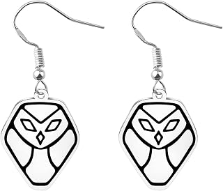 KEYCHIN Funny Owl Hooty Necklace - Owl Fans Gifts & Home Jewelry