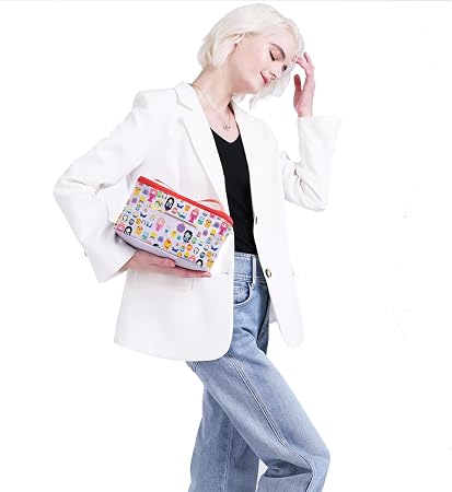 PXTIDY Make-up-Tasche Mit Cartoon-Motiv „Abenteuer“ – Wasserdichter Kulturbeutel Für Reise
