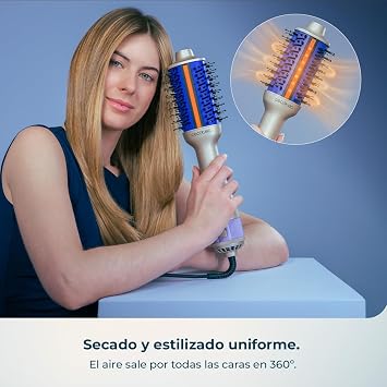Cecotec CeramicCare i-Unique Volumizing Air Brush, 1000W, Infrared Technology, Ceramic Coating, 2 Speeds, 3 Temperatures, Cold Tip, 1.8 m Swivel Cable