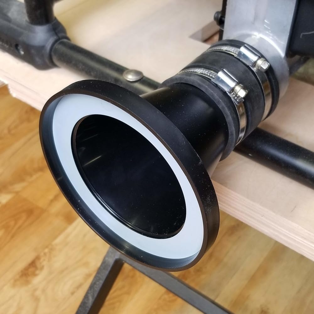 Magnetische Schlauchanschlüsse für 100mm für Maschinenanschlüsse 2x100mm und 1x63mm | Werkstattzubehör | Industrietubierungen | Woodfan
