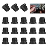 YGDMD 18PCS Brake Bleeder Cap,Water & Dust Resistant Grease Fitting Caps for Sealing Exhaust Screws,Universal EPDM Grease Zerk Caps Car Accessories for Cars,Motorcycle,Trucks