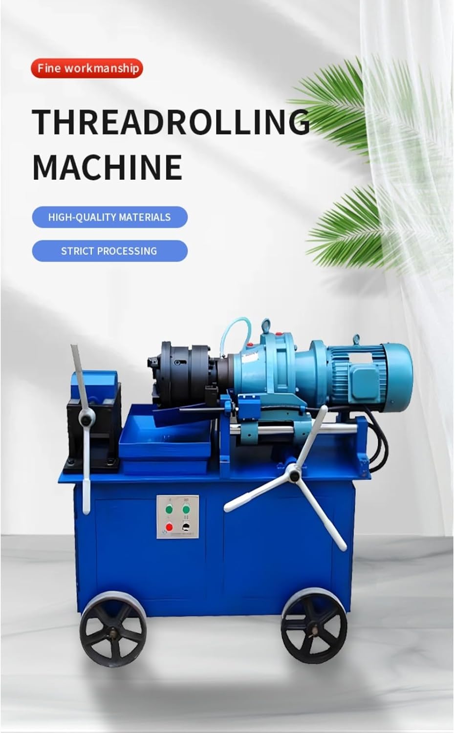 Rebar Threading Machine – Industrial Automatic Thread Rolling Machine for Rebars