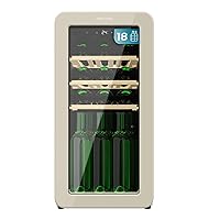 Cecotec Cantina da vino 18 Bottiglie Bolero GrandSommelier Origin 18 Hit Beige. Cantina per vino retrò