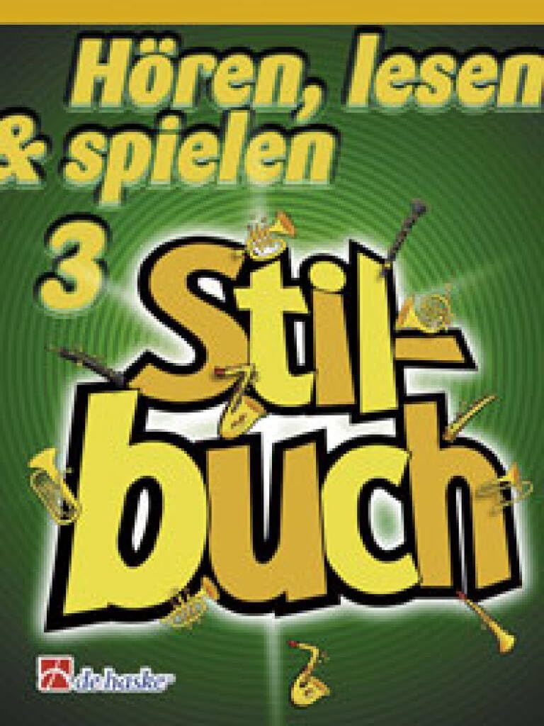 Hören, lesen & spielen - Schule für Tenorhorn Band 3 und Stilbuch (DHP 1013028-404, DHP 1013042-401, 9789043162364, 9789043115322) + Poliertuch aus Mikrofaser (Starterset)