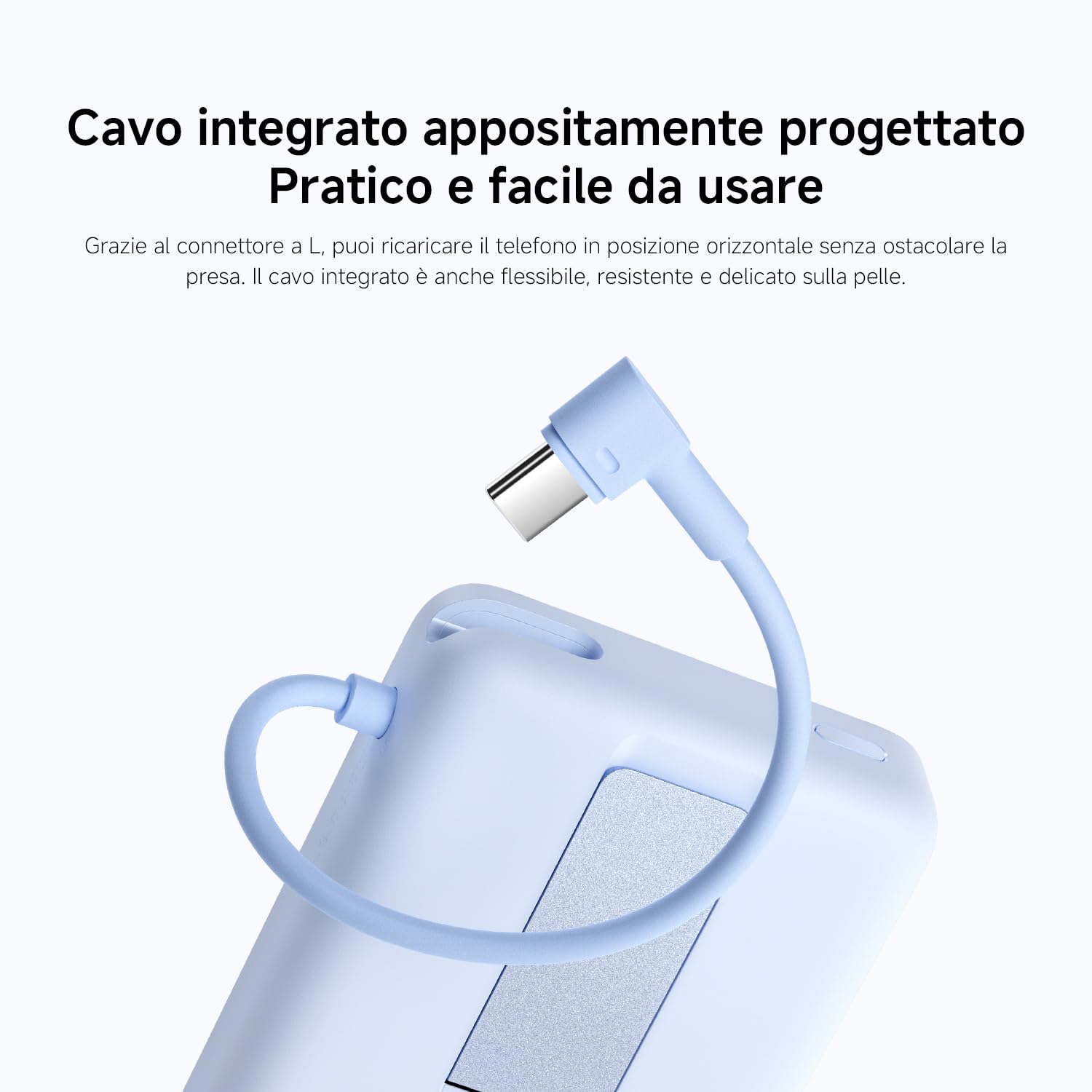 Xiaomi Power Bank Magnetico 10000mAh con Supporto Regolabile, MagSafe USB-C | Power bank MagSafe 10000mAh con supporto integrato. Ricarica wireless + supporto — perfetto per viaggi e videochiamate.