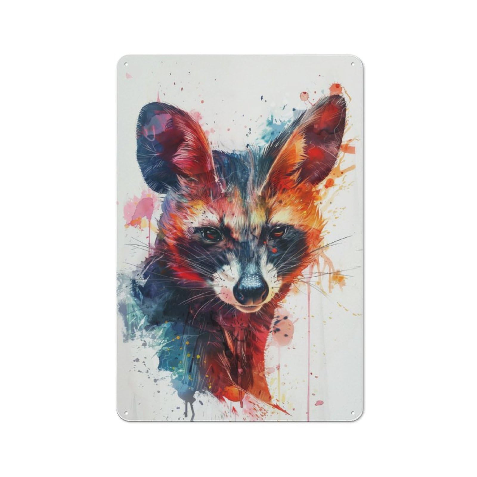 Nostalgic Decorative Tin Plaque 30x20cm Featuring Bandicoot, Classic Pub Decor for Cafe, Pub, Workshop Or Home Bar