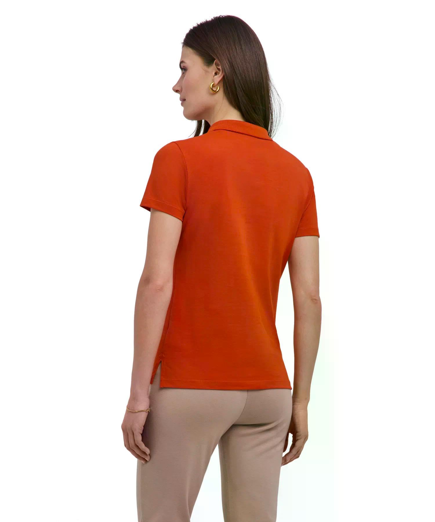 Falke Basic Pique W PL Cotone Morbido Comodo Leggero Polo Donna (Pacco da 1)