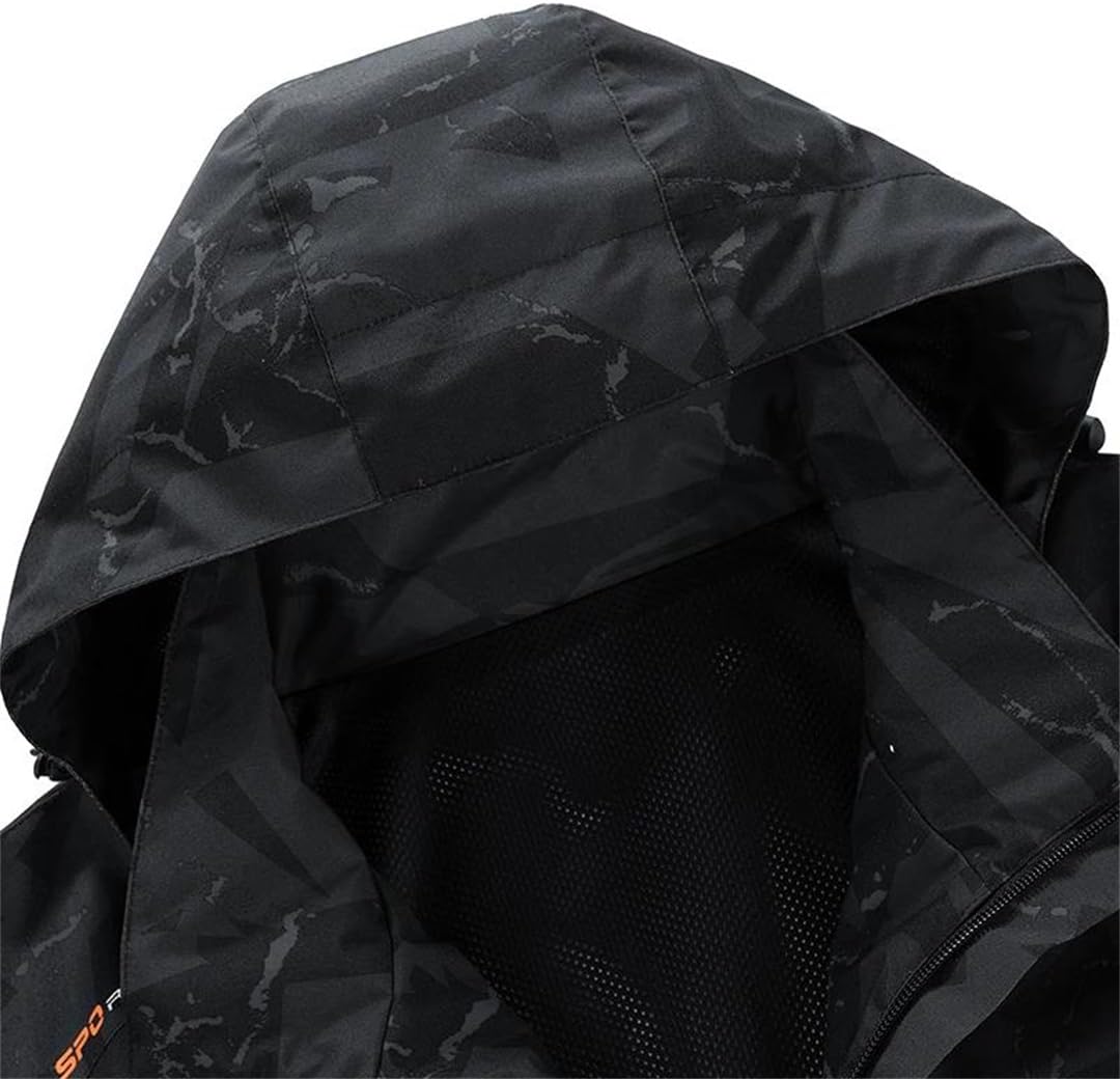 Men Outdoors Windproof Charge Clothes Jackets Hike Mountaineering Suit Tops