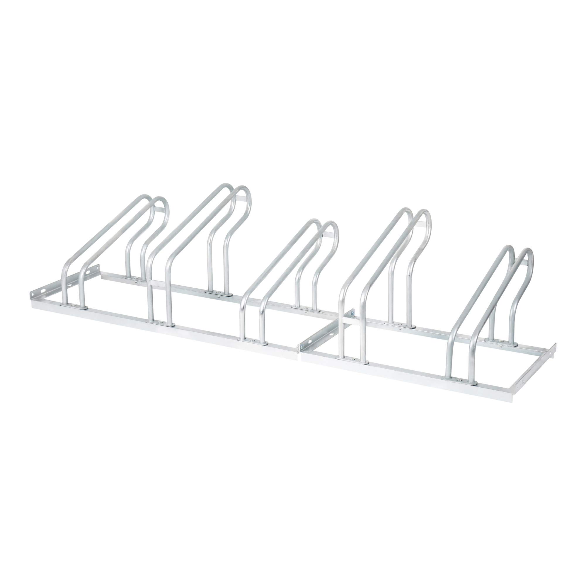 STIER Rastrelliera per 5 biciclette zincata