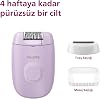 Philips Hair Removal Device, Portable Compact Design, Precision Zone and Massage Head, Washable, Smoothness Up to 4 Weeks, Lilac Color, BRE237/05