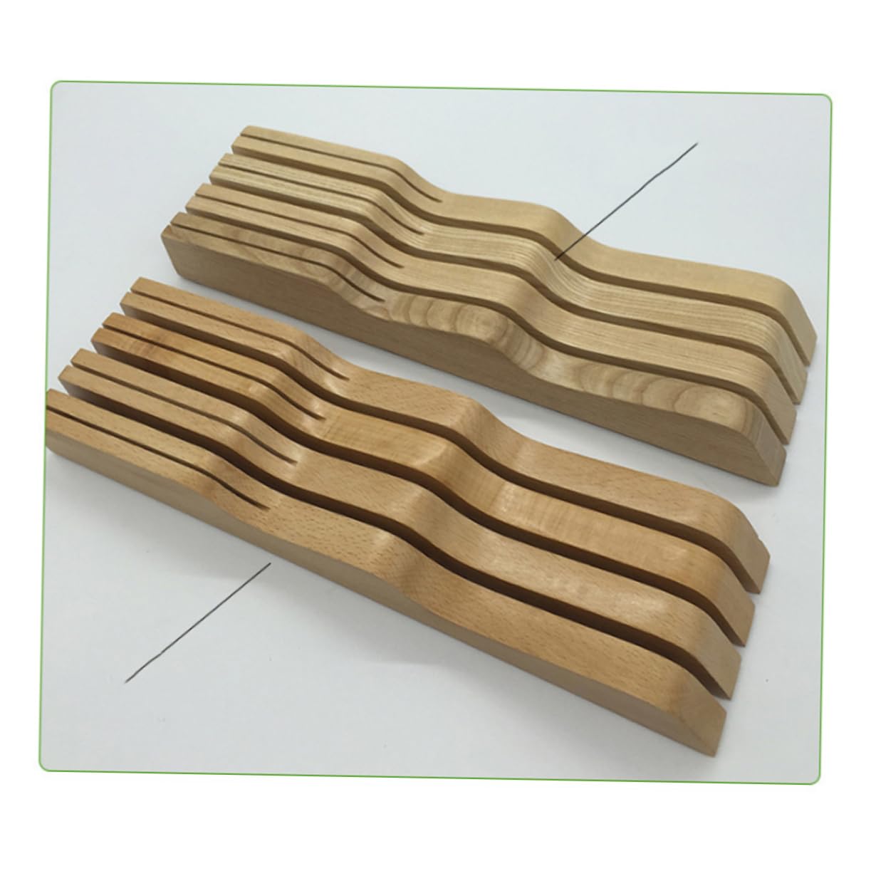Schubladeneinsatz Aus Für Besteckhalter Schublade Ablagefächer Organizer Mit Cutterhalter in Schublade Langlebiges Holz Für Einfache