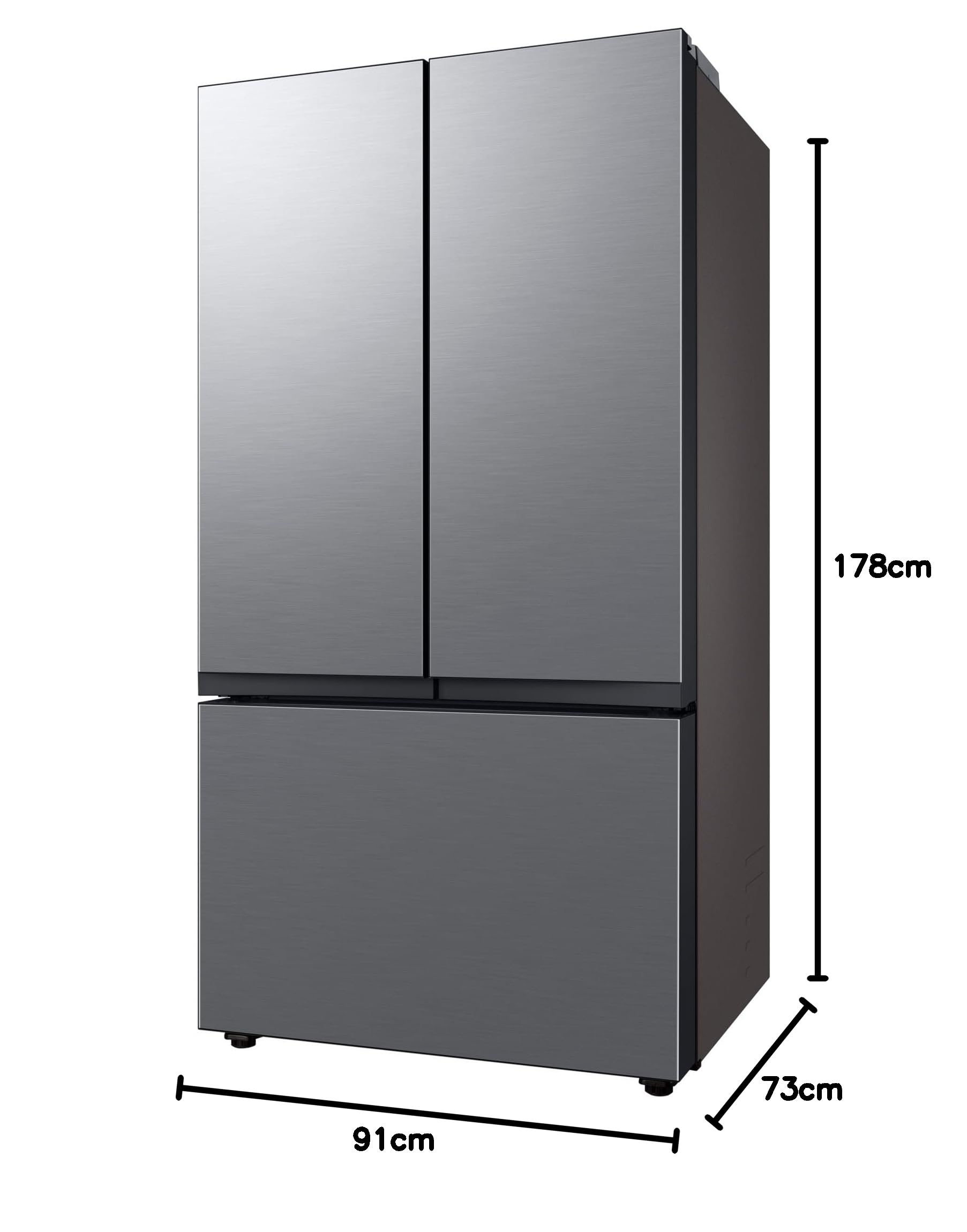 Réfrigérateur Américain 90.8cm 674l Nofrost - RF24BB620ES9