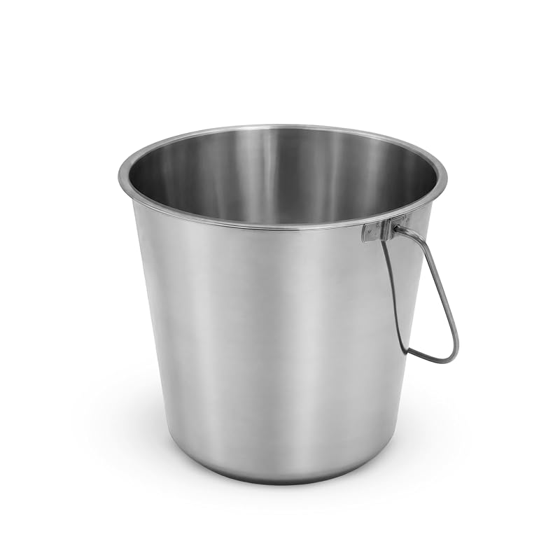 Balde de aço inoxidável para alimentação e manejo GRIP GRAND RAPIDS INDUSTRIAL PRODUCTS – 15,14 L