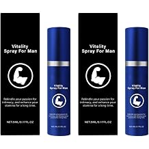 2PCS Men's Vitality Spray - Boost Energy and Endurance, Natural and gentle formula, suitable for all skin types, convenient for daily use and travel 2 PACKS