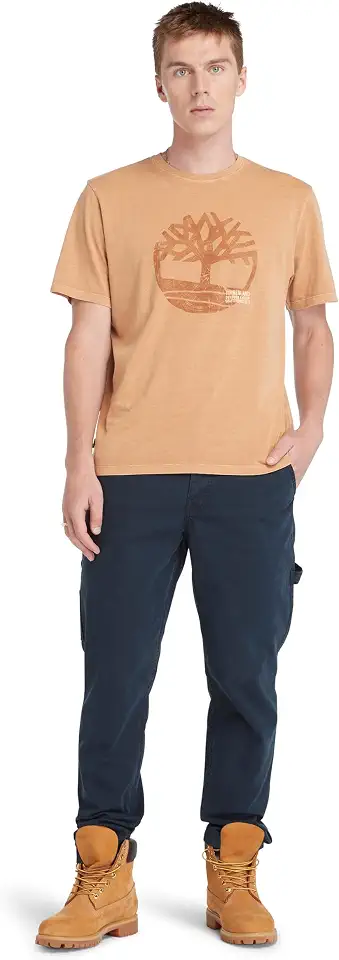 Timberland Garment Graphic T Shirts Wheat