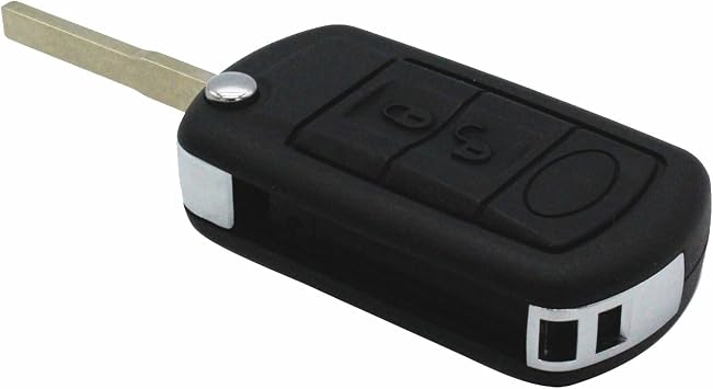 3 Buttons With Uncut Blade Remote Key Fob Case Replacement for Range Rover LR3 2005 2006 2007 2008 2009