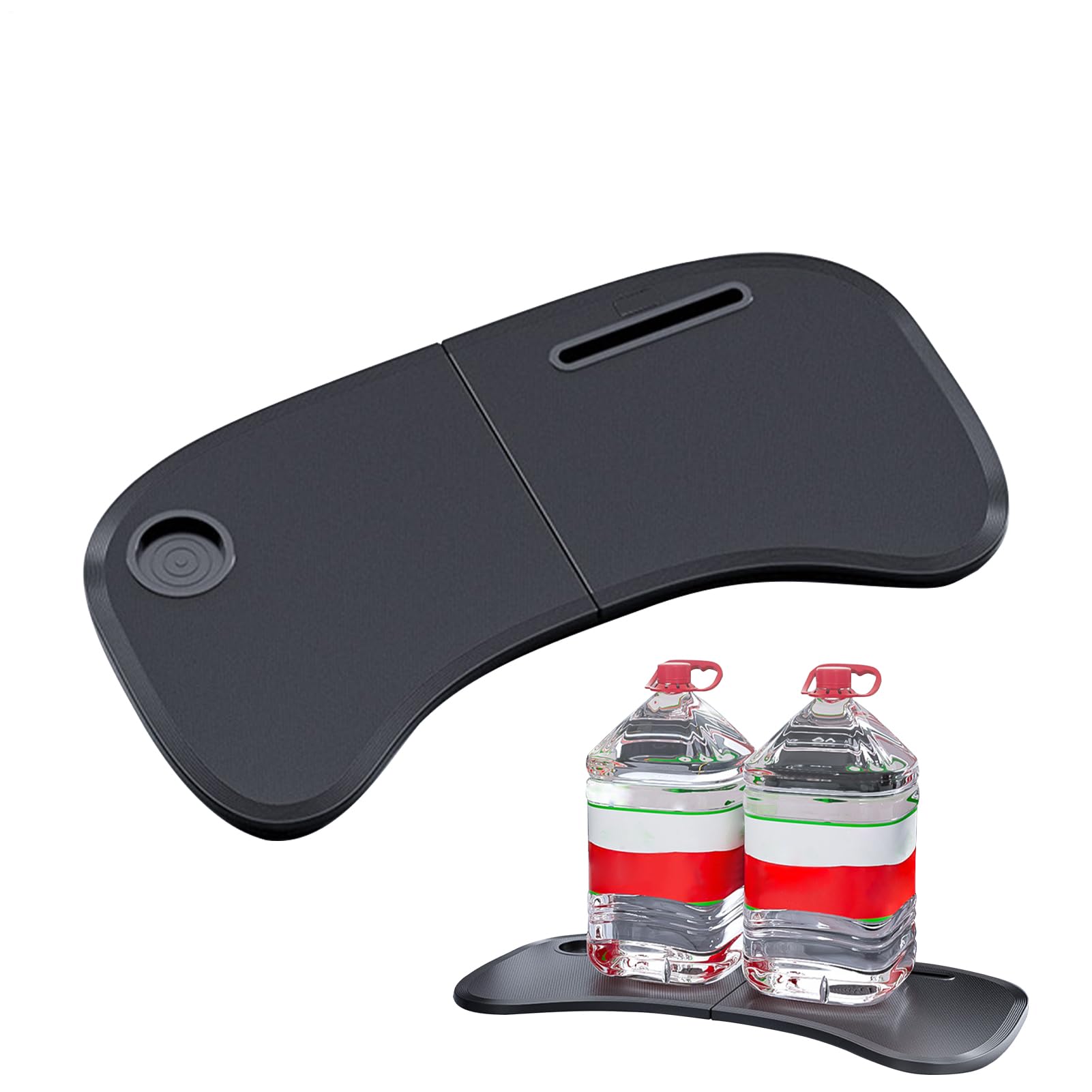 Bandejas Coche Comer Accesorios Coche Organizador Consola Bandeja Para | Escritorio Portátil Plegable Coche Accesorios Internos Suministros Beber Comer Viaje Largo Ordenador Camión O