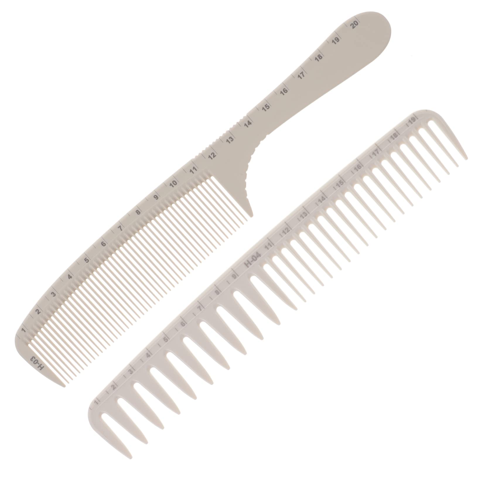10 Piezas Peine De Pelo Graduado Peine De Regla De Precisión Peine De Burlas Peine De Peluquero Peine De Peines De Corte Para Peluqueria Abdominales Viajar Metal
