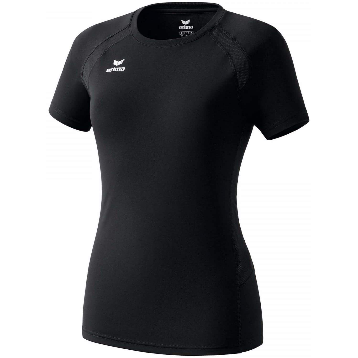 Erima Women Performance T-shirt, Black (Noir), 18 (Manufacturer Size: 48)